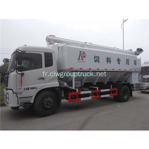 Camion de transport d&#39;aliments pour poulet Dongfeng 4x2